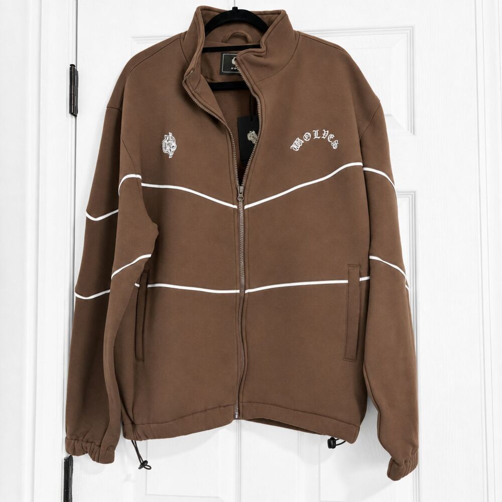 Darc Sport Limited Edition Jacket 137/500 NWT Medium Reflective Brown Zip-Up